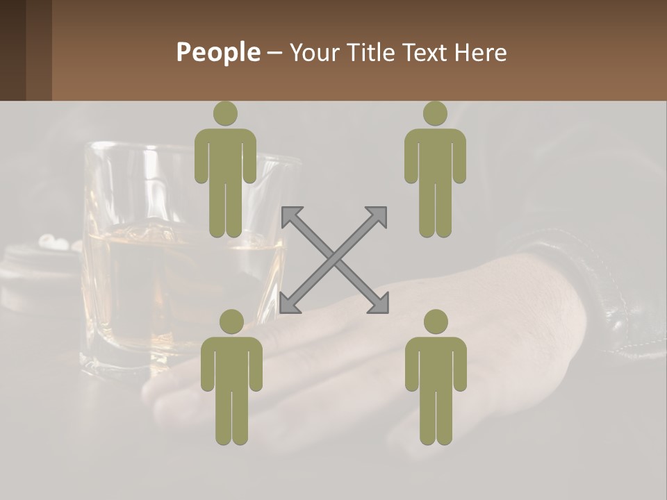 Depression Despair Addiction PowerPoint Template