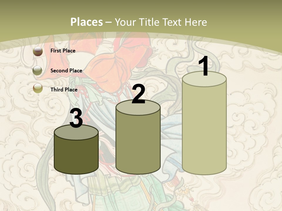Decorate Red Style PowerPoint Template