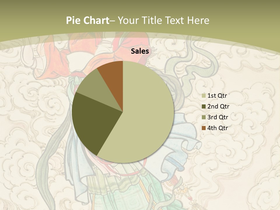 Decorate Red Style PowerPoint Template