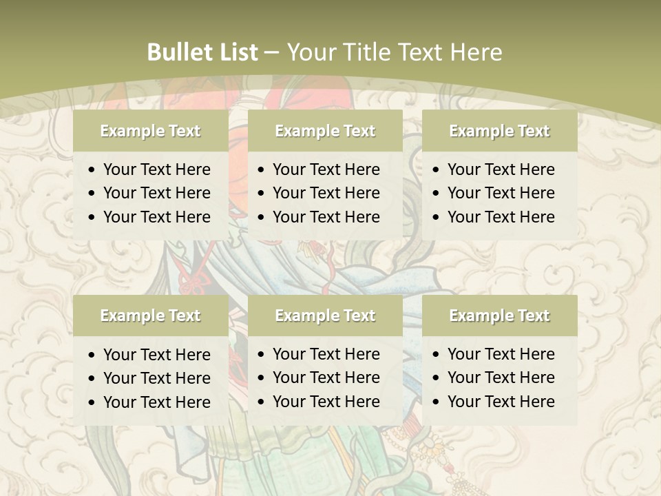 Decorate Red Style PowerPoint Template