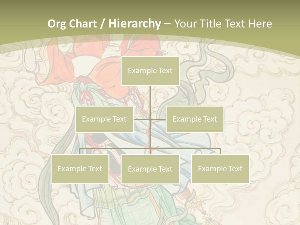 Decorate Red Style PowerPoint Template