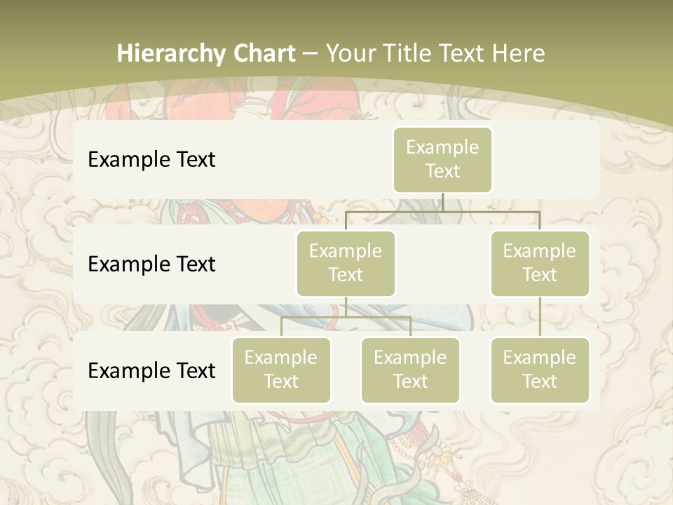 Decorate Red Style PowerPoint Template