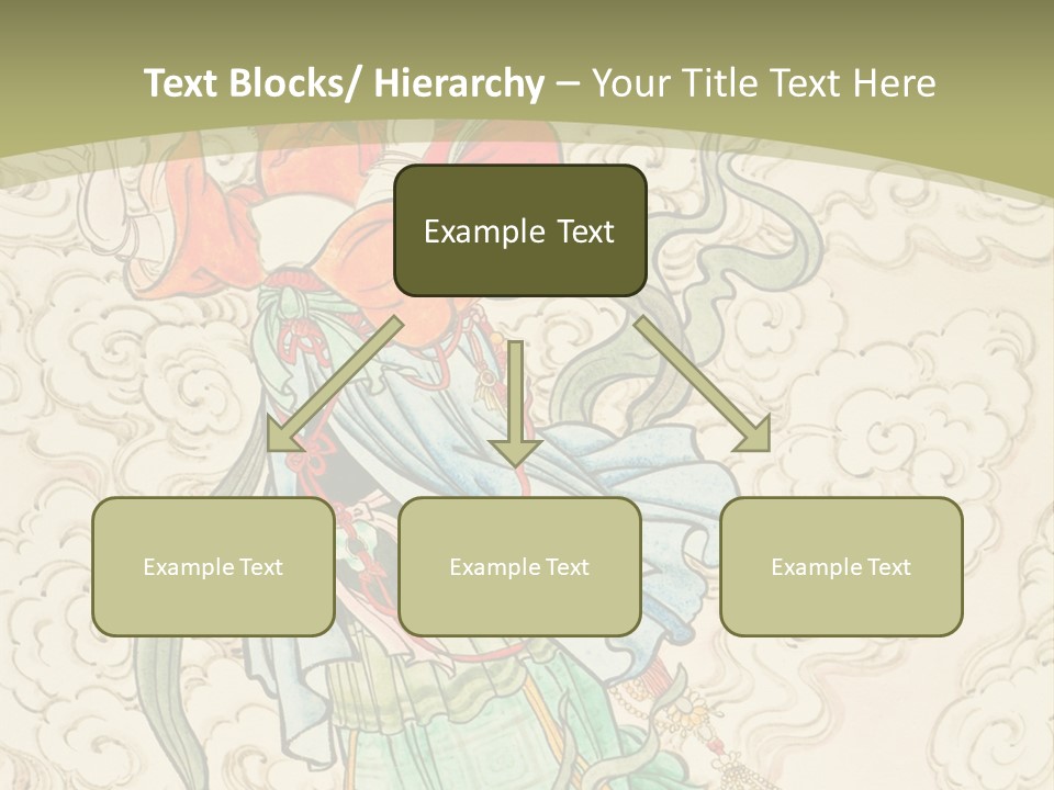 Decorate Red Style PowerPoint Template