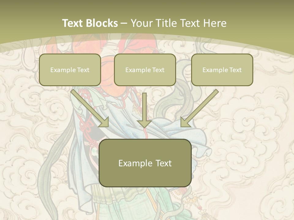 Decorate Red Style PowerPoint Template