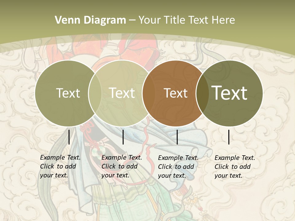 Decorate Red Style PowerPoint Template