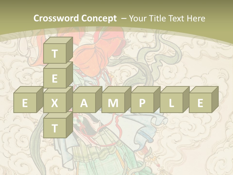 Decorate Red Style PowerPoint Template