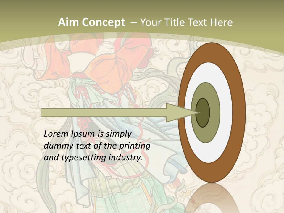 Decorate Red Style PowerPoint Template