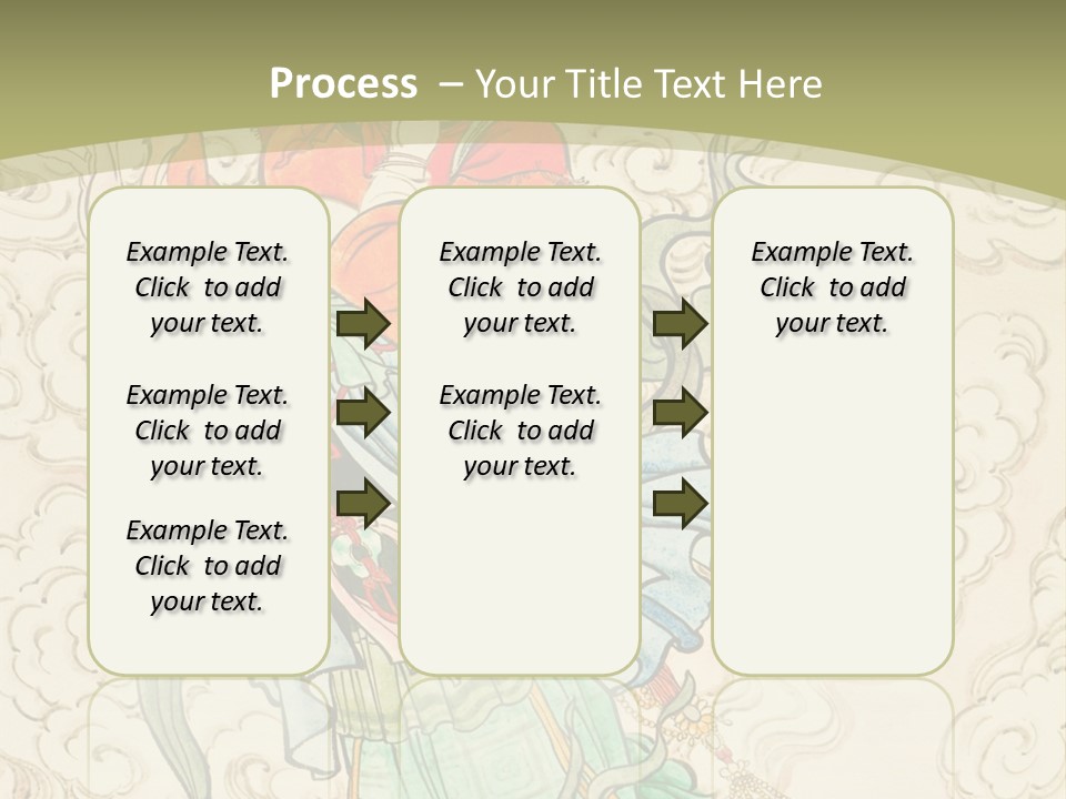 Decorate Red Style PowerPoint Template