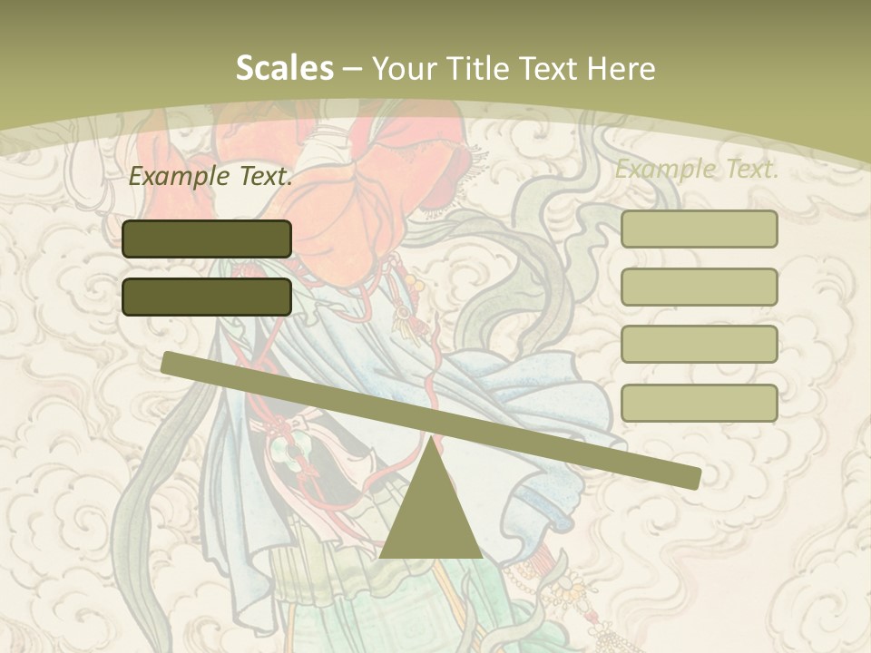 Decorate Red Style PowerPoint Template