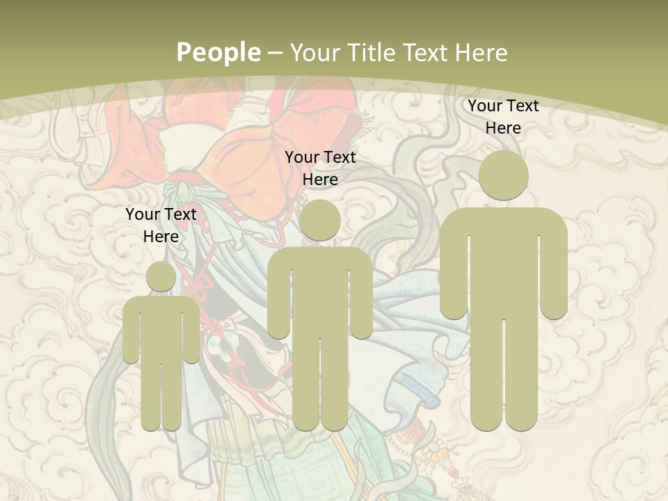 Decorate Red Style PowerPoint Template