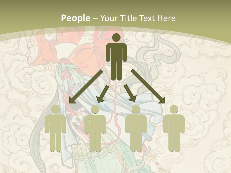 Decorate Red Style PowerPoint Template