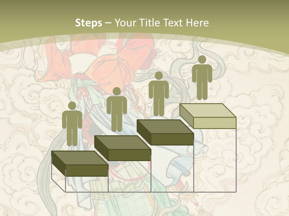 Decorate Red Style PowerPoint Template