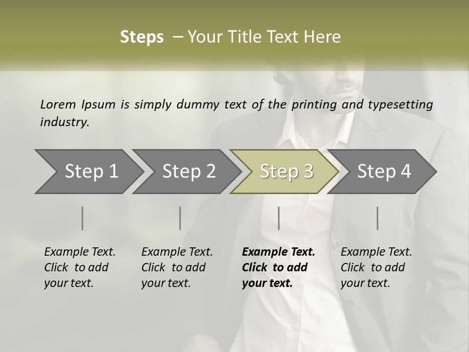 Turning Success Elegant PowerPoint Template