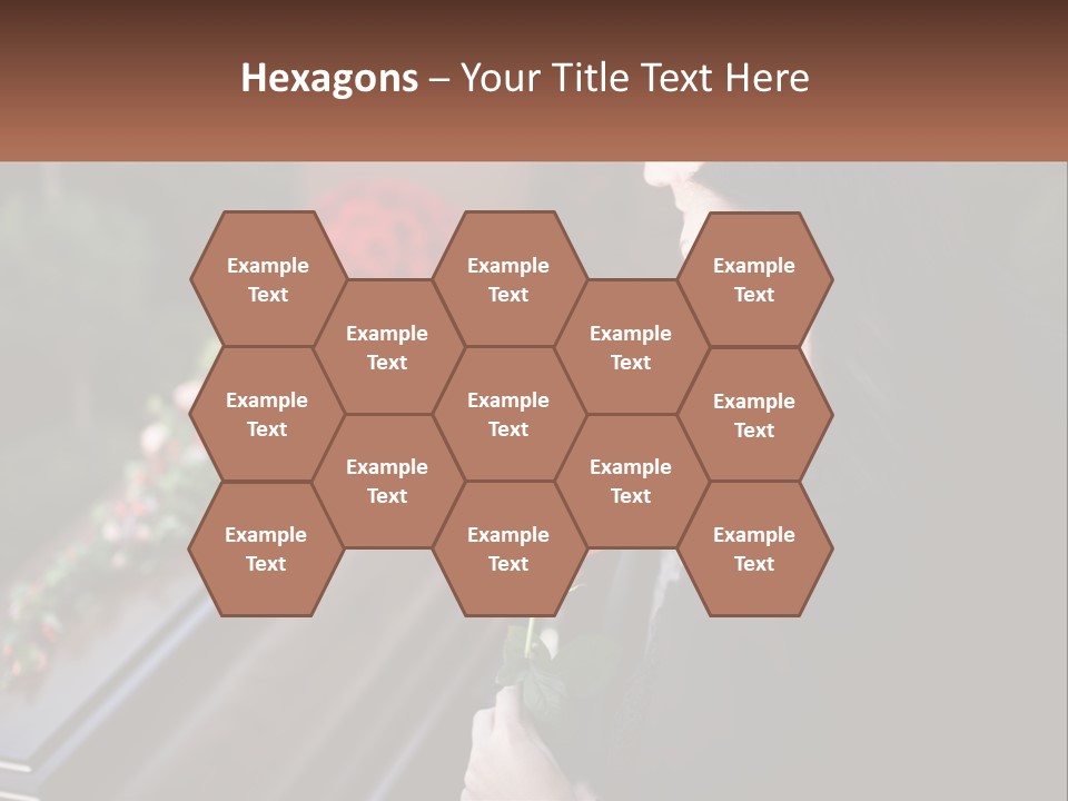 Man Family Flower PowerPoint Template