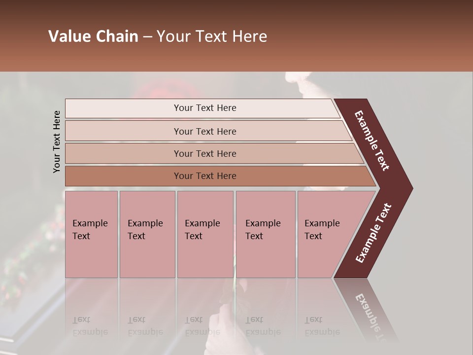 Man Family Flower PowerPoint Template