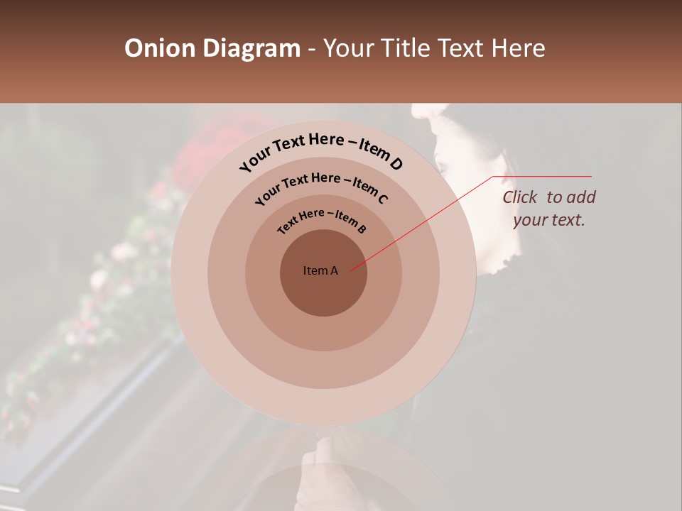 Man Family Flower PowerPoint Template