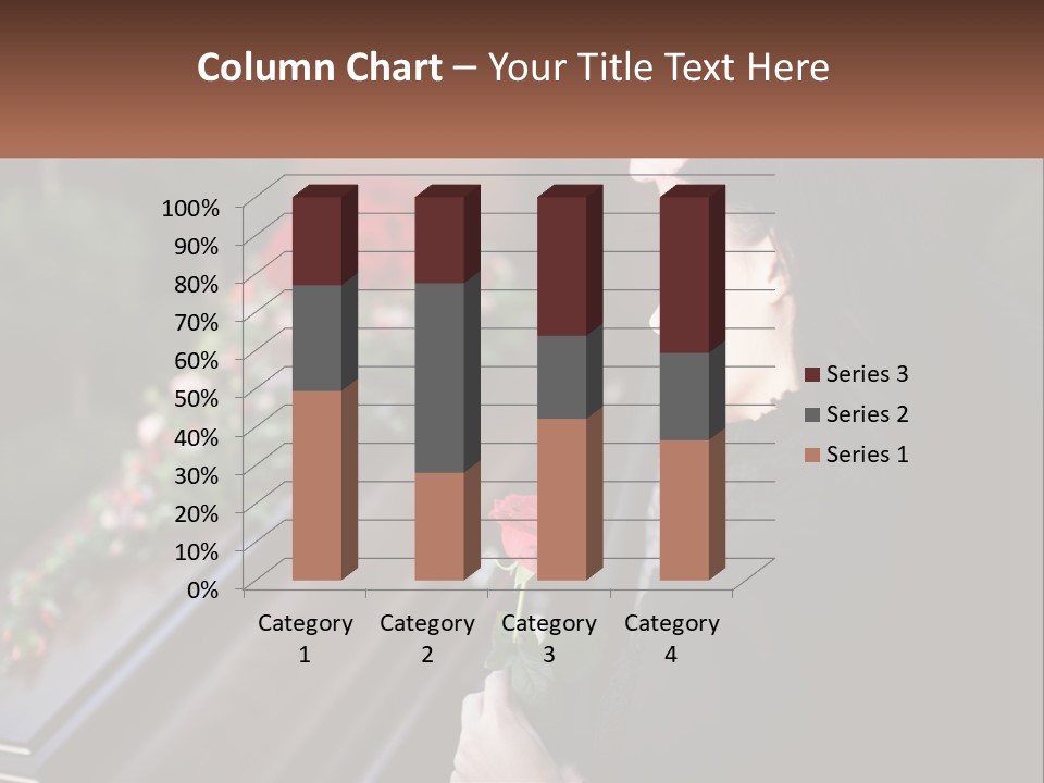 Man Family Flower PowerPoint Template