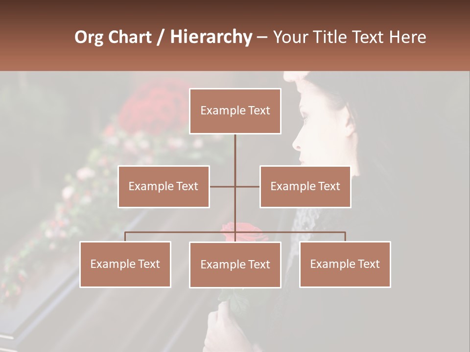 Man Family Flower PowerPoint Template