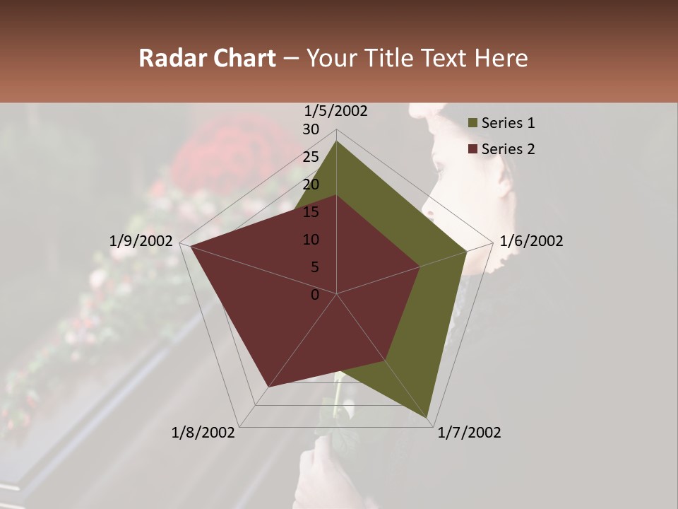 Man Family Flower PowerPoint Template