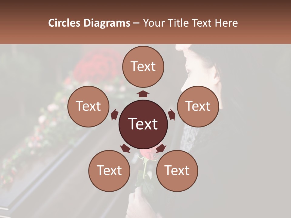 Man Family Flower PowerPoint Template