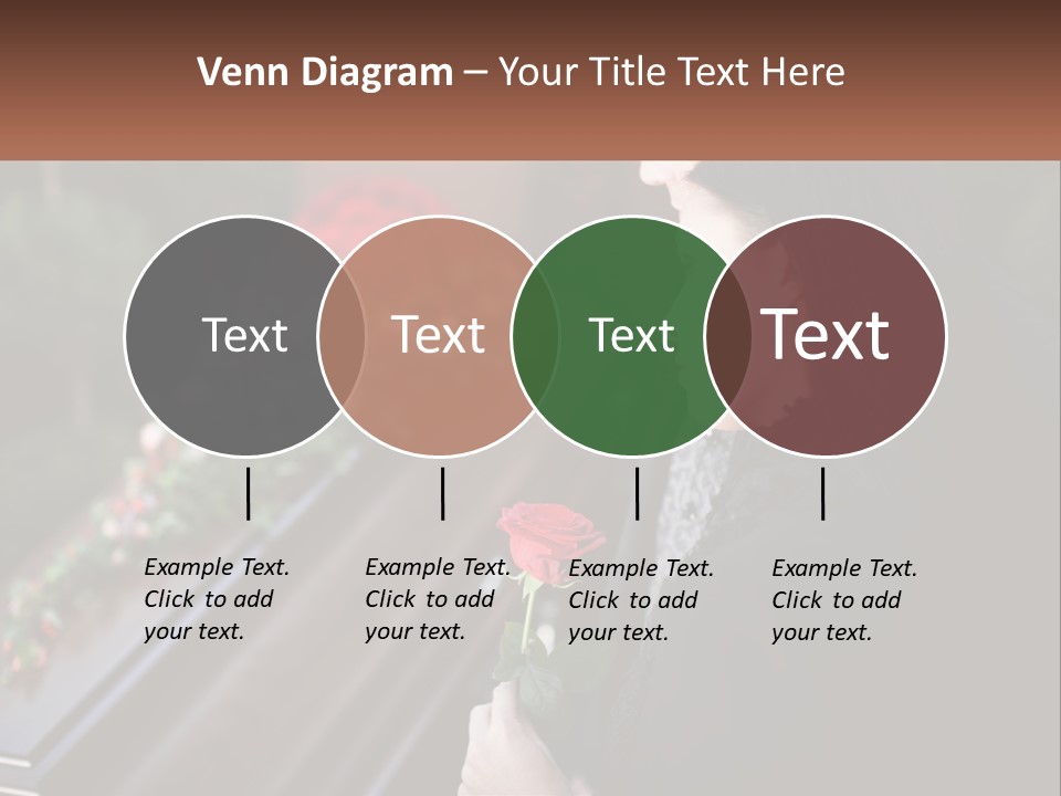 Man Family Flower PowerPoint Template