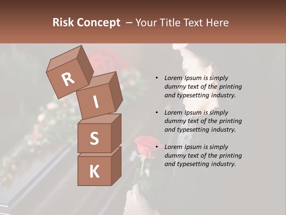 Man Family Flower PowerPoint Template