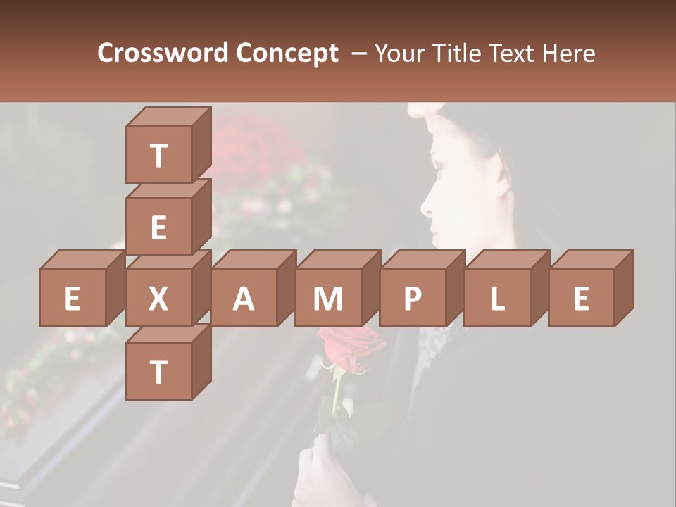 Man Family Flower PowerPoint Template