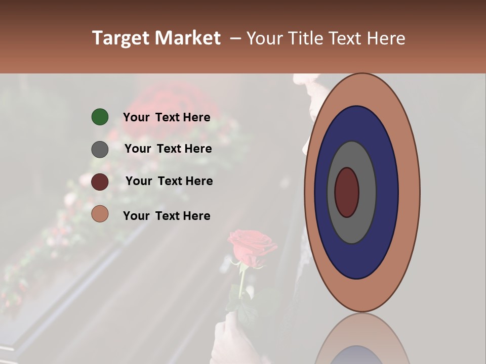 Man Family Flower PowerPoint Template