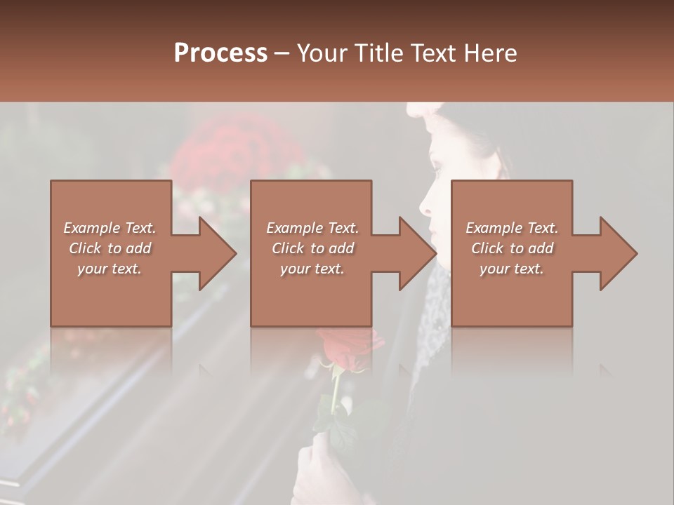 Man Family Flower PowerPoint Template