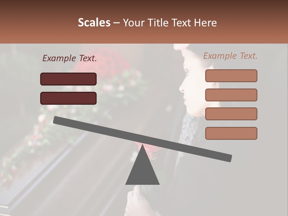 Man Family Flower PowerPoint Template