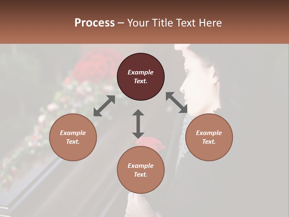 Man Family Flower PowerPoint Template