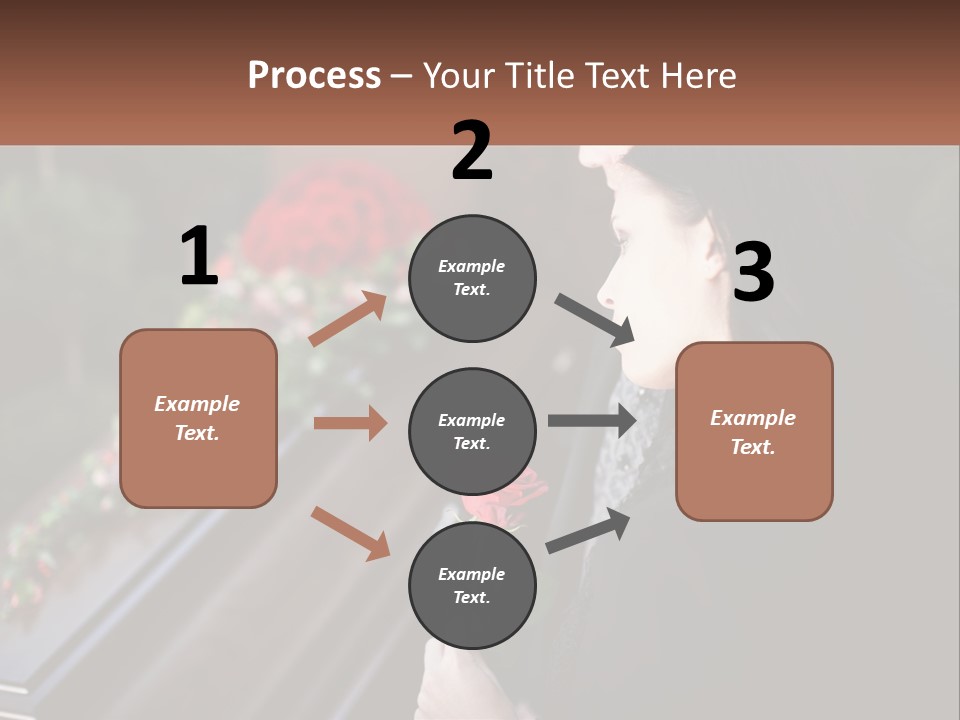 Man Family Flower PowerPoint Template