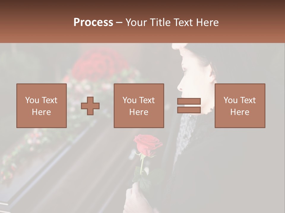 Man Family Flower PowerPoint Template