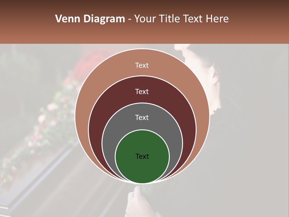 Man Family Flower PowerPoint Template
