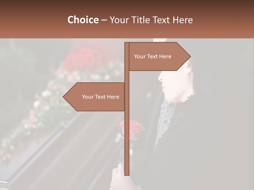 Man Family Flower PowerPoint Template