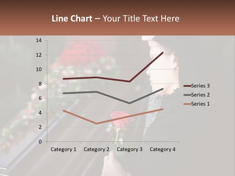 Man Family Flower PowerPoint Template