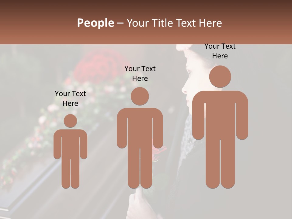 Man Family Flower PowerPoint Template