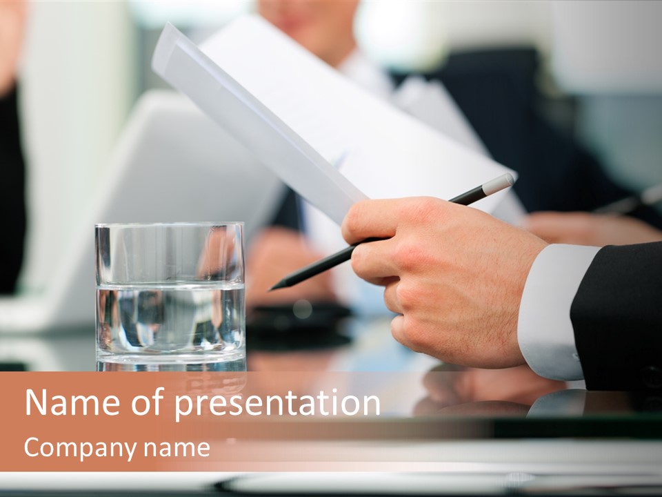 Expertise Secretary Law PowerPoint Template