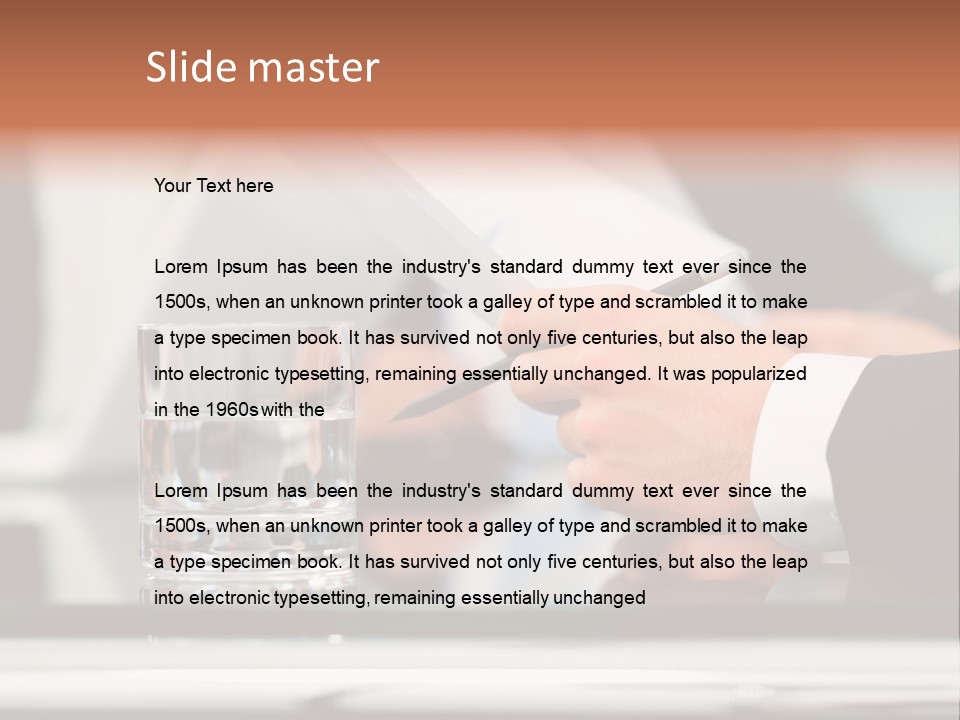 Expertise Secretary Law PowerPoint Template