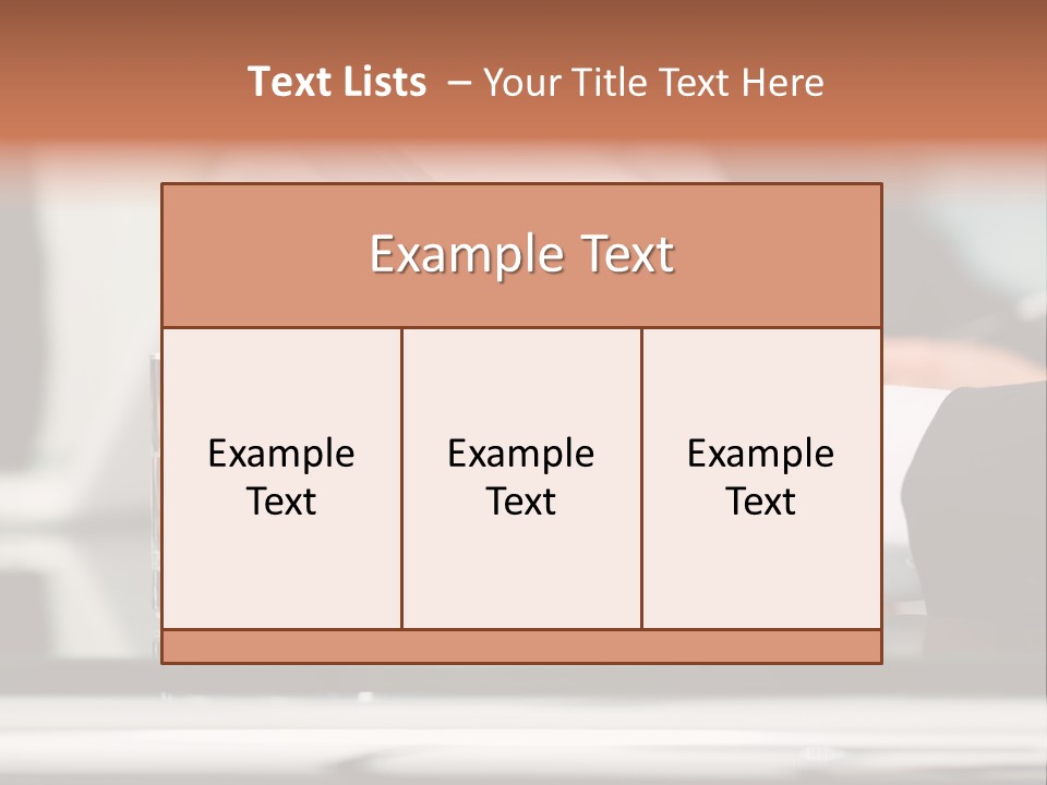 Expertise Secretary Law PowerPoint Template