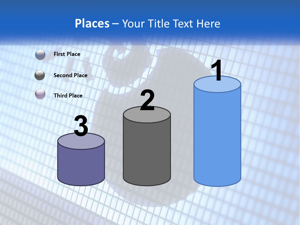 Emblem Destruction Signal PowerPoint Template