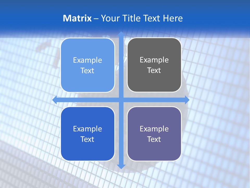 Emblem Destruction Signal PowerPoint Template
