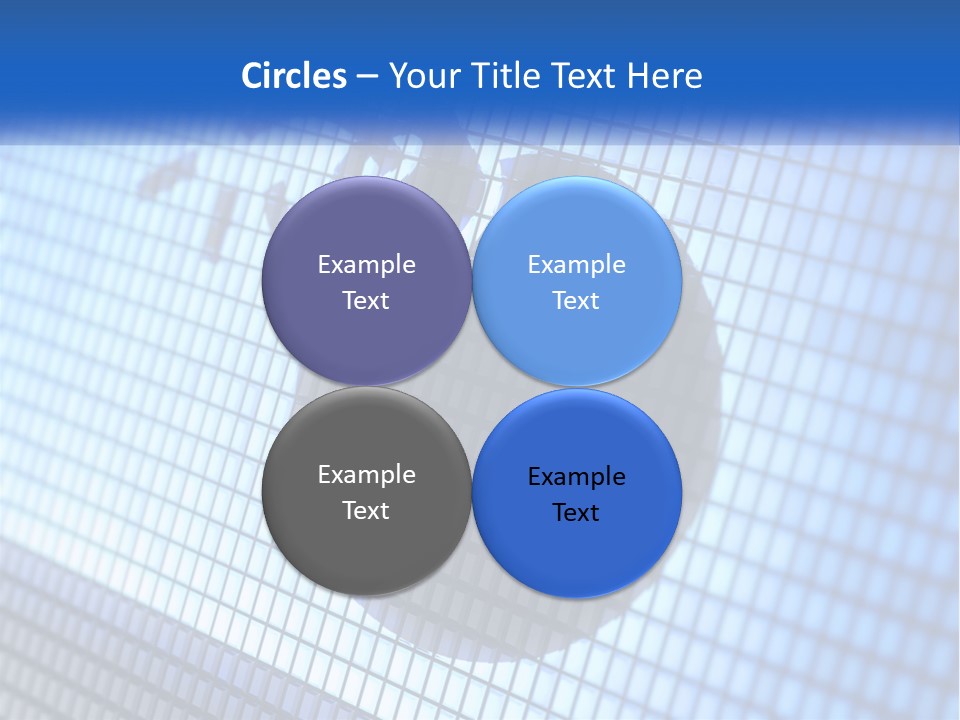 Emblem Destruction Signal PowerPoint Template
