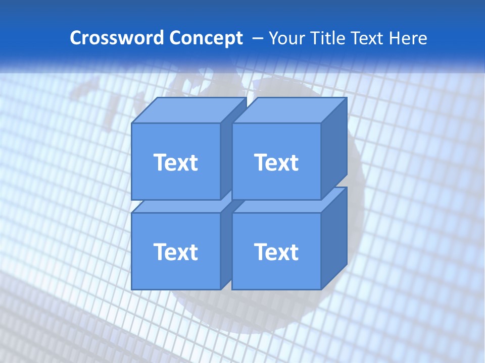 Emblem Destruction Signal PowerPoint Template