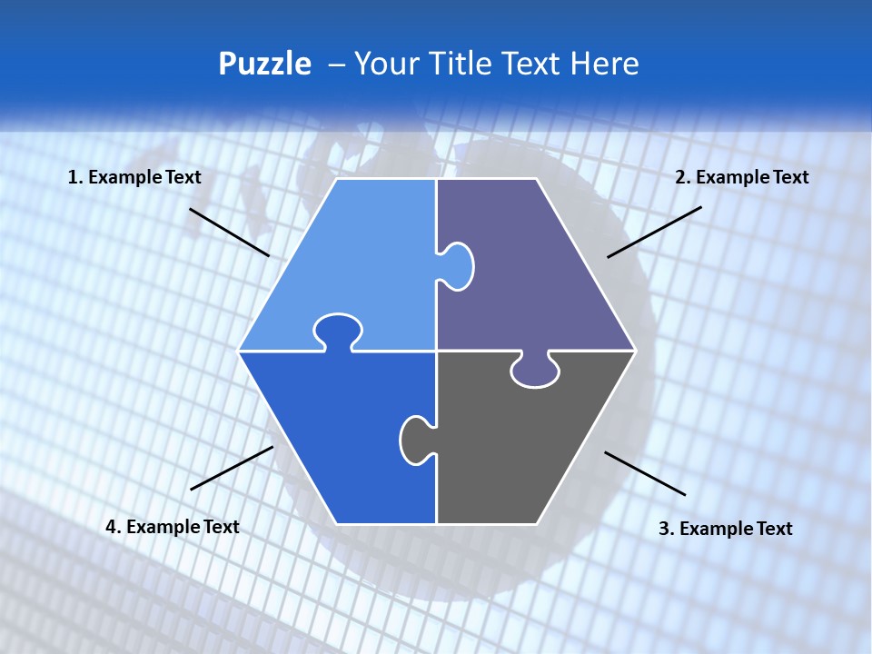 Emblem Destruction Signal PowerPoint Template