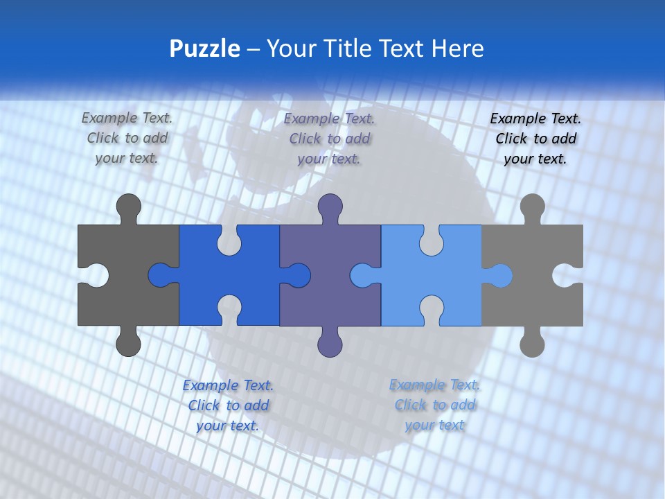 Emblem Destruction Signal PowerPoint Template