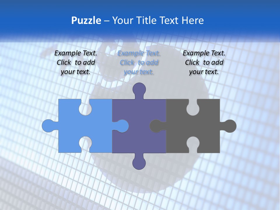 Emblem Destruction Signal PowerPoint Template