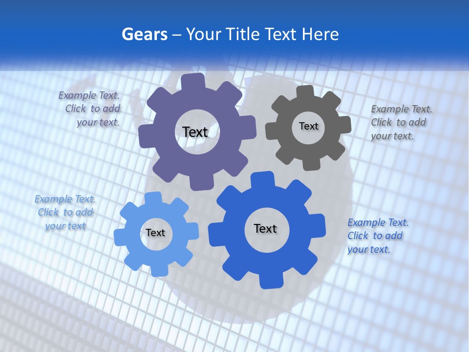 Emblem Destruction Signal PowerPoint Template