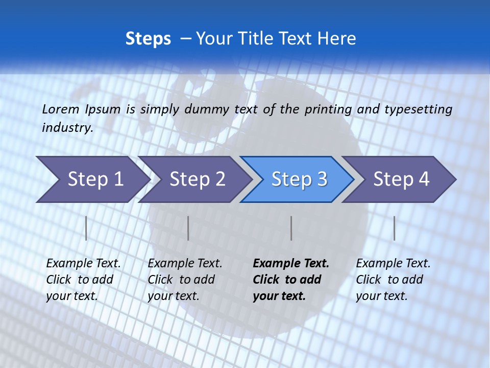 Emblem Destruction Signal PowerPoint Template