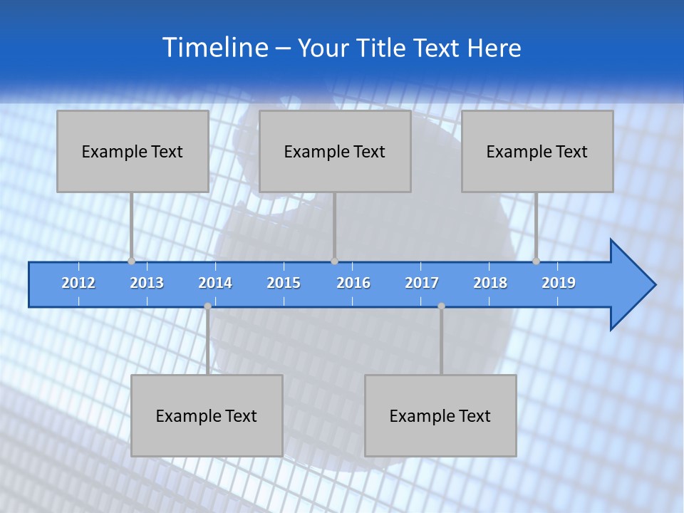 Emblem Destruction Signal PowerPoint Template